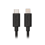 Veho USB-C™ till Lightning®-laddnings- och synkroniseringskabel (0,2 m)