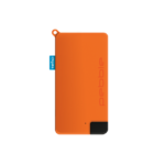 Pebble Pokket 1000 mAh:n ulkoinen akku, mikro-avaimenperän kokoinen – oranssi