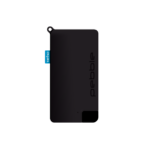 Pebble Pokket 1000 mAh:n ulkoinen akku, mikro-avaimenperän kokoinen – musta