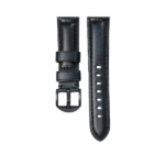 Kuzo-klockarmband i läder – Jett